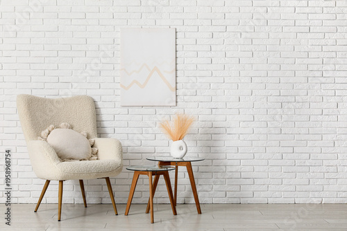 Interior of living room wit...