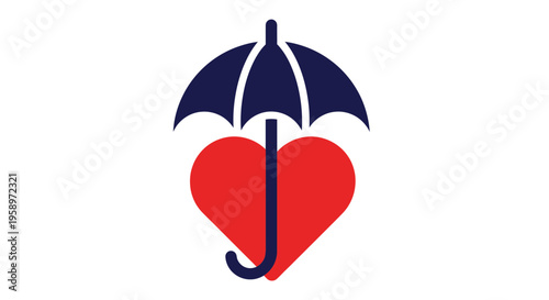 Heart Shield: Protecting Affection And Care With Shelter And Symbolic Love Concepts