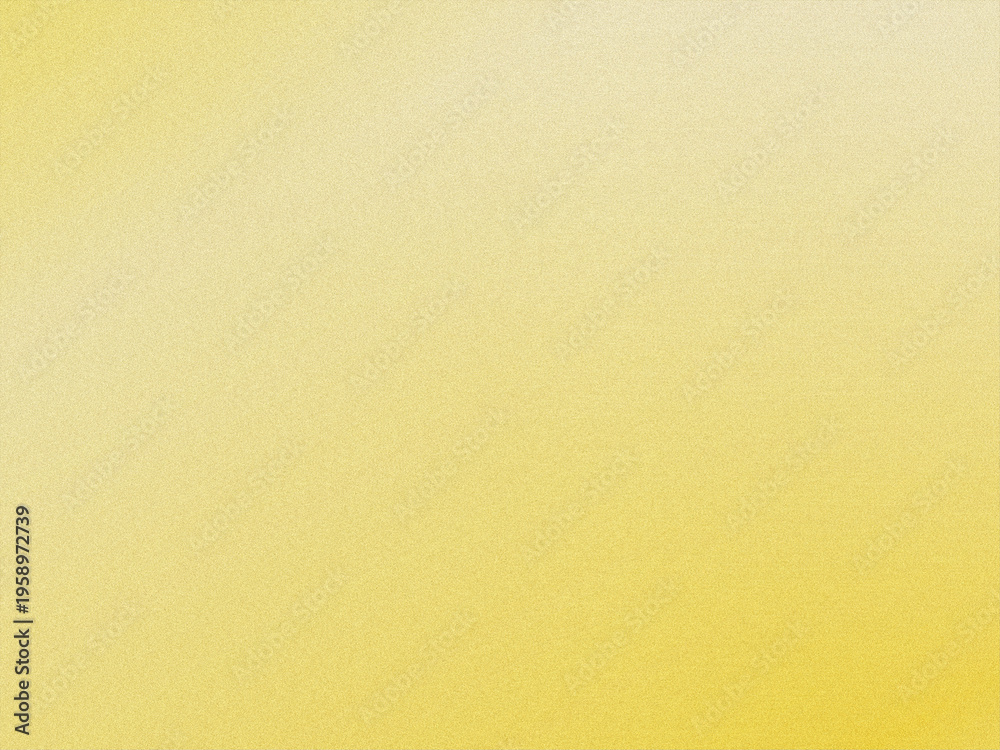 Fototapeta premium Cheerful yellow gradient with a soft top glow and fine grain radiates warmth and optimism, ideal for summer campaigns, kids branding, or uplifting digital backdrops.