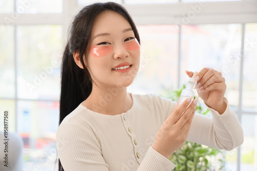 Beautiful young happy Asian...