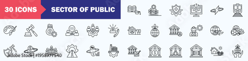 public sector icon sheet