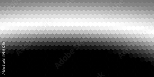 Abstract paper Hexagon white Background ,light and shadow ,Vector