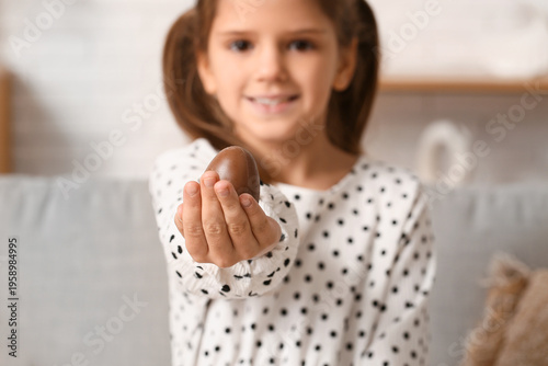 Cute little girl with sweet...