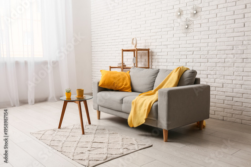 Interior of stylish living ...