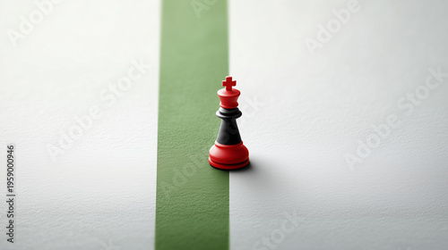 Chess King's Strategic Stan...