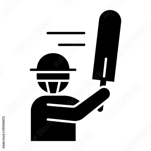 Bat follow-through swing