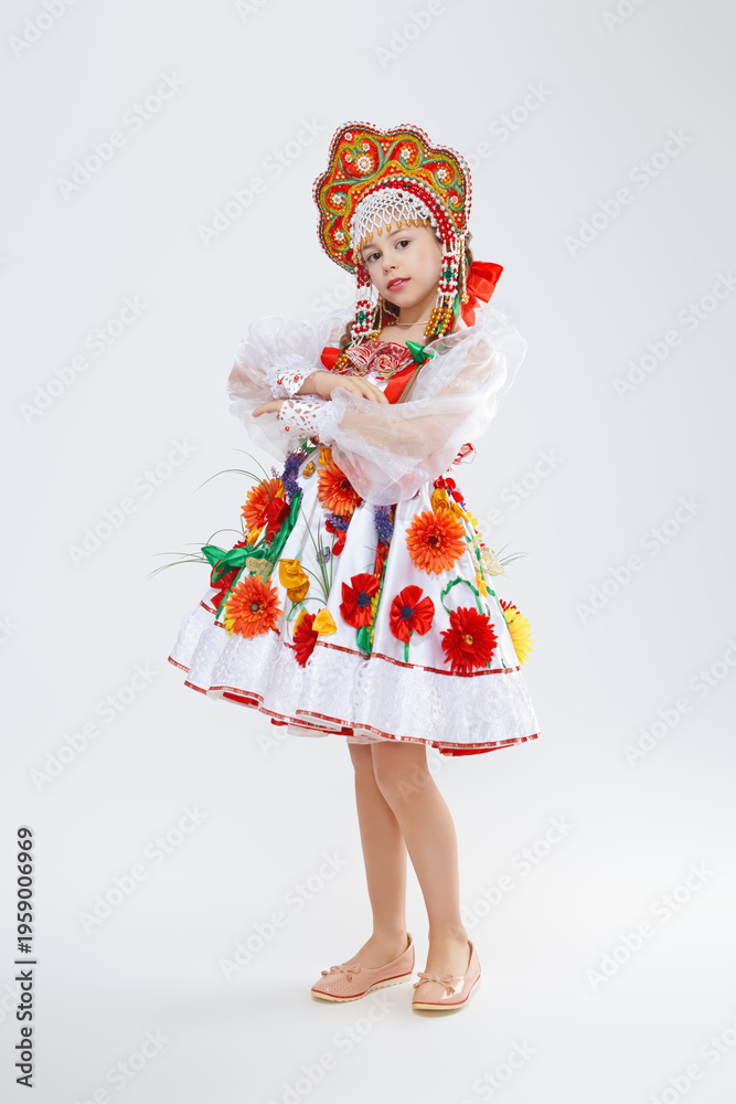 Fototapeta premium Slavic Princess Costume