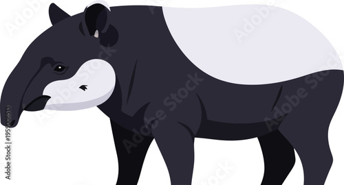 An illustration of a toad standing alone in a natural setting outdoors