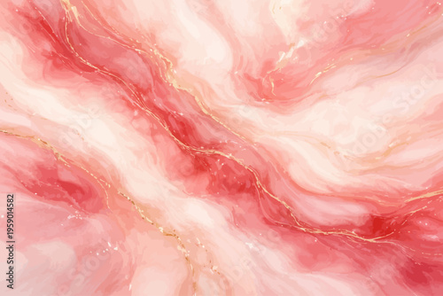 Marble ink abstract art from exquisite original painting for abstract background . Painting was painted on high quality paper texture to create smooth marble background pattern of ombre alcohol ink .