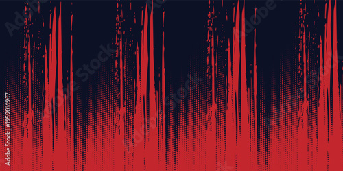Black and red abstract grunge background with halftone style modern arts sport background abstract