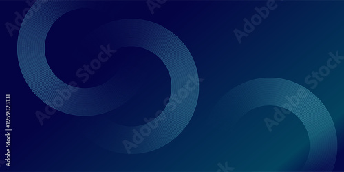 Circles Lines round frame, dynamic vector AI Technology science music concept lines.