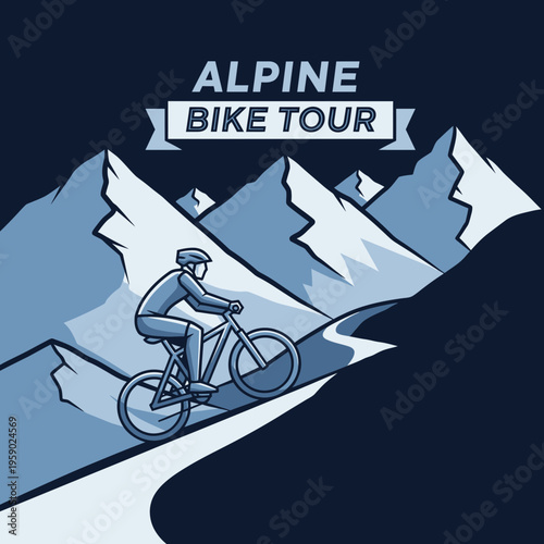 Alpine Mountain Bike Tour Adventure On Scenic Trails