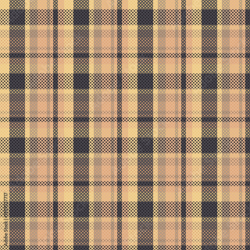 Tartan plaid pattern with texture.