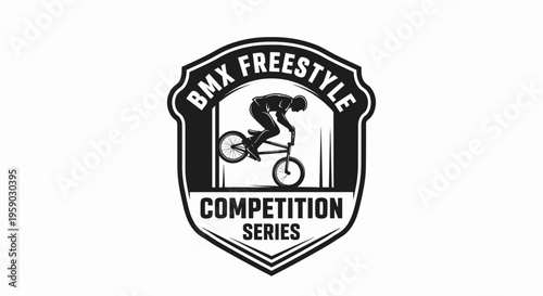 BMX Freestyle Competition Series Emblem Design