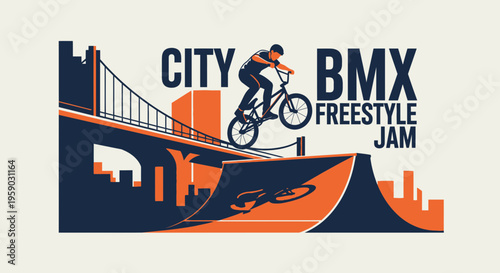 City Bmx Freestyle Jam Competition Event