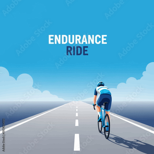 Cyclist Embarks on a Long Road Ride, Achieving Fitness and Pushing Endurance Limits