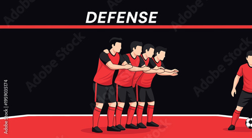 Defensive Formation In Soccer Tactics For Training And Strategy