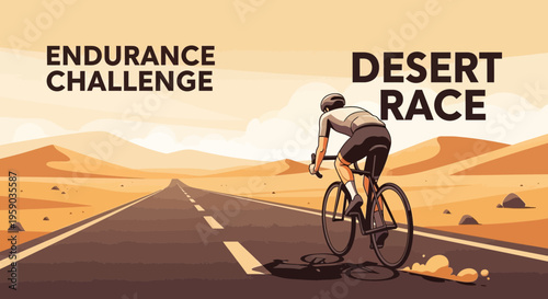 Desert Cycling Endurance Race: A Challenging Competition in the Arid Landscape