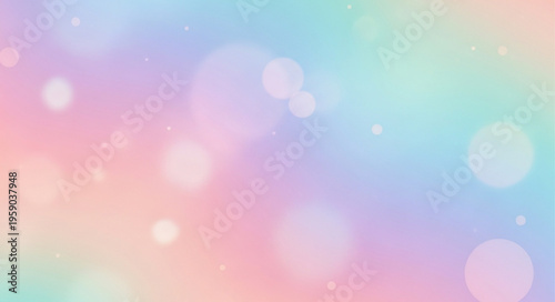 Pastel colorful bokeh background texture.