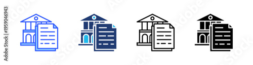 Appeal Multi Style Icon Set Vector 