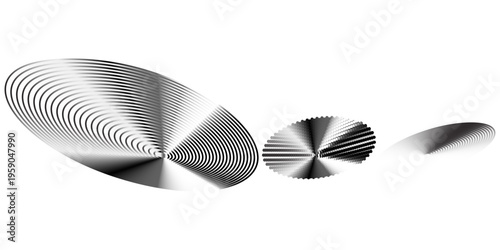 Dotted and linear sound wave signal set. Radial radio and music audio icon collection. Rippled radar vibration element sign bundle. Black curved impulse lines pack. Echo soundwave symbols. Vector