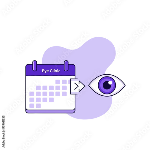 Scheduling Appointments at Eye Clinic: Vision Care, Medical Calendar, Consultation Bookings