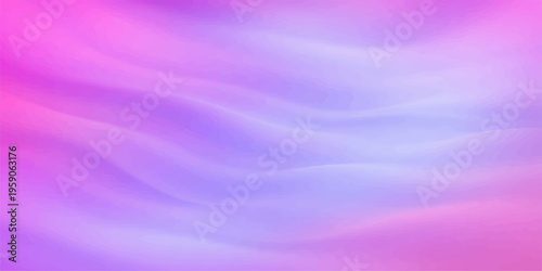 A flowing wave of smooth purple and pink silk fabric creates a luxury abstract background with a soft satin texture and elegant violet light motion
