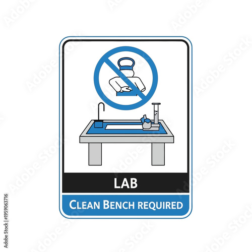 Strict Laboratory Rules: Ensuring Clean Bench Environment, Prohibiting Unwanted Presence