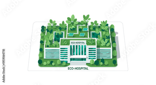 Sustainable Eco-Hospital Design: Green Architecture for Healthcare and Wellbeing