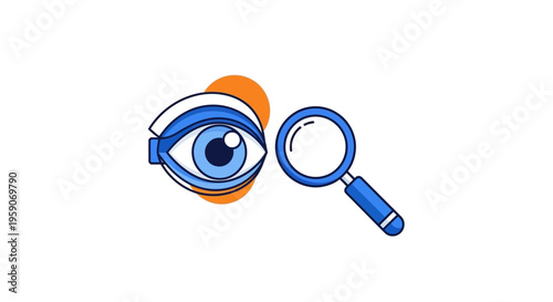 Vision Analysis: A Conceptual Illustration of Observation and Inspection Focusing