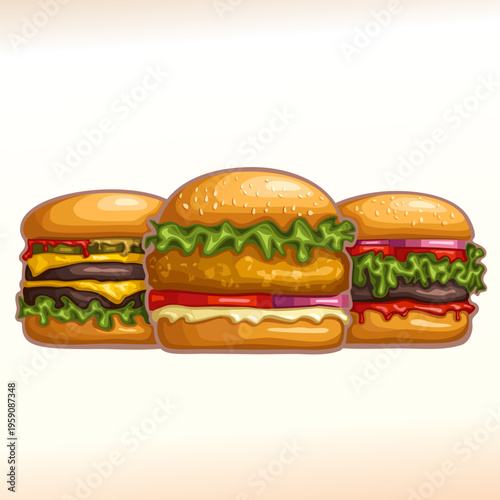 Vector logo for Burger Menu