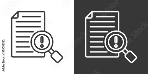 Plagiarism Icon Set Vector Collection Isolated In Black And White