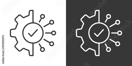 Chapter Icon Set Vector Collection Isolated In Black And White