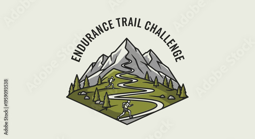 Endurance Trail Challenge: Adventure in the Mountains for Fitness and Competition