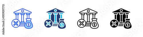 Npl Multi Style Icon Set Vector 