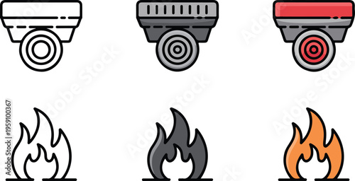 Professional business partnership and negotiation icon set featuring handshake symbols in minimalist line art and flat vector styles.