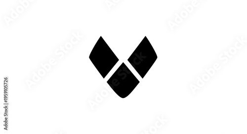A simple black and white vector illustration of arrows and flags with business and technology icon concepts