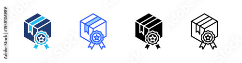 Quality Product Multi Style Icon Set Vector 