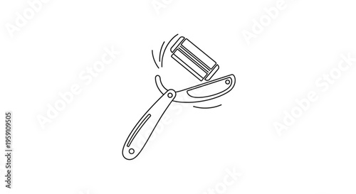 Straight Razor Blade Sharpening Stone Icon