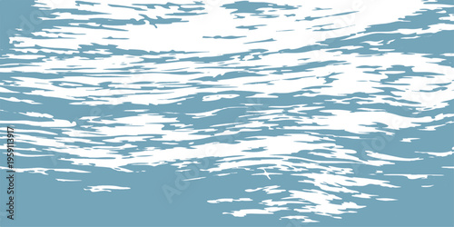 Abstract a serene sky view of white fluffy clouds drift gently, portraying a peaceful, calm day, evoking feelings of freedom and limitless possibility.