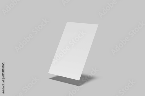 A5 Landscape Brosur Mockup Your Design Here