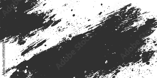 Abstract dark paintstrokes, creating a textured surface. The image is an artistic expression.