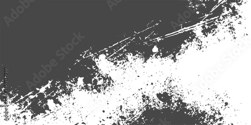 Abstract grunge paint splatters texture background, adding visual interest to your design.