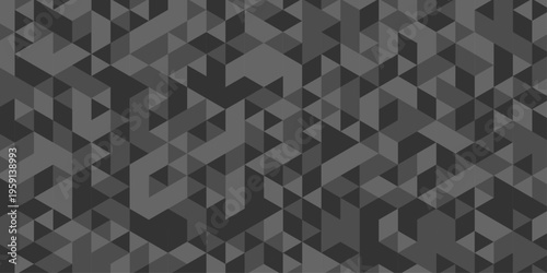 Abstract paper geometric origami black, gray square cube triangulated random cube low polygon triangle textile. abstract business light wall cube web corporate creative design.