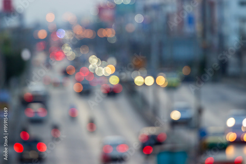 traffic in city