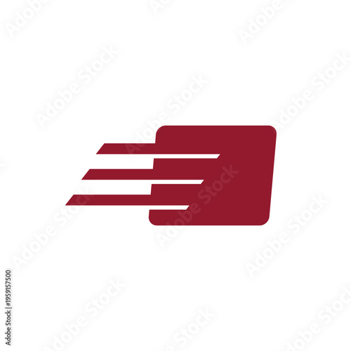 Box parcel delivery logo design