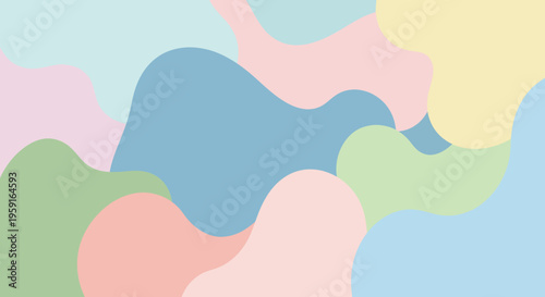 Colorful abstract shapes and forms.