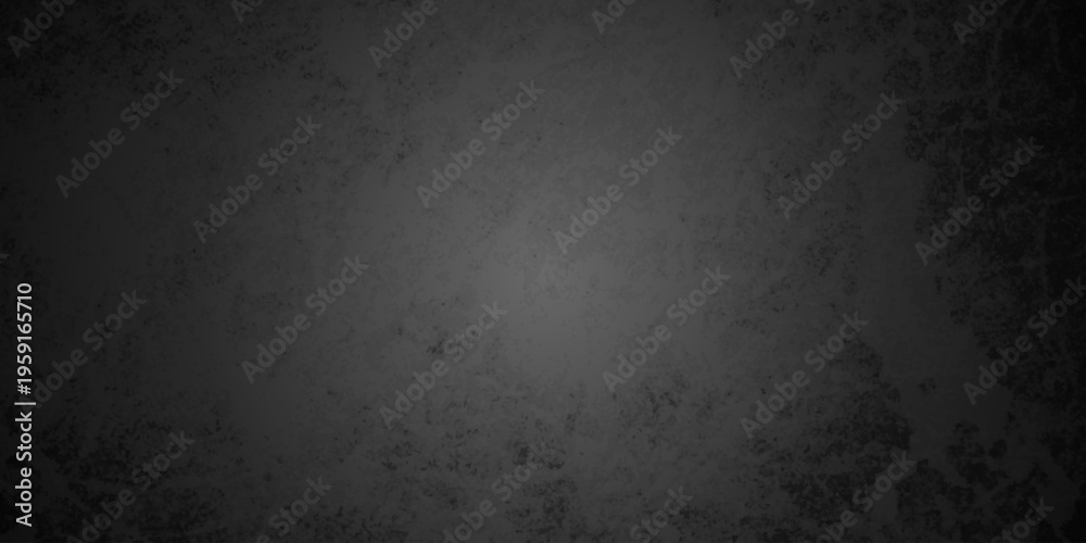 Obraz premium Dark abstract black grunge wall charcoal colors texture backdrop background. Black Board Texture or Background. abstract grey color design are light with white gradient background.