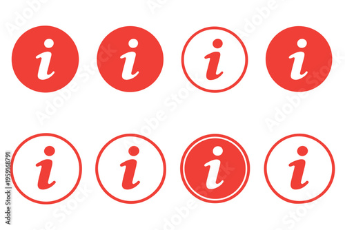 information icon set info button info symbol flat style information icon collection info icons info point icon black help logo info simple set vector icon. info icon 