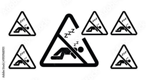 Prohibited actions sleeping relaxing and distractions while on duty